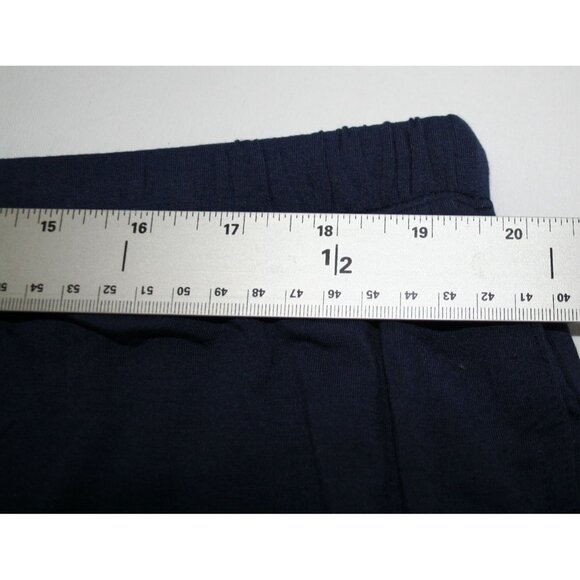 The Company Store Navy Tencel Modal Pajama Shorts Set XXL NWT Comfy Sustainable - Picture 9 of 10